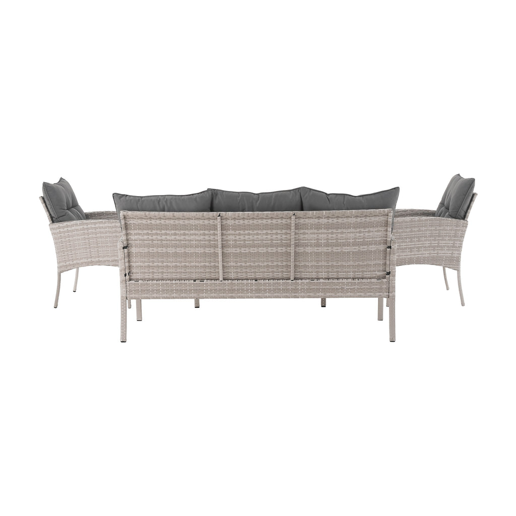 Set mobilier grădină Lalen, vedere din alt unghi, imaginea 4