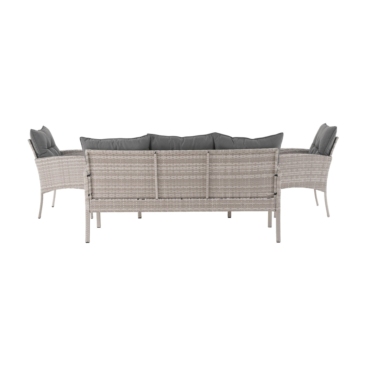 Set mobilier grădină Lalen, vedere din alt unghi, imaginea 4