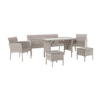 Set mobilier grădină Lalen, vedere din alt unghi, imaginea 5