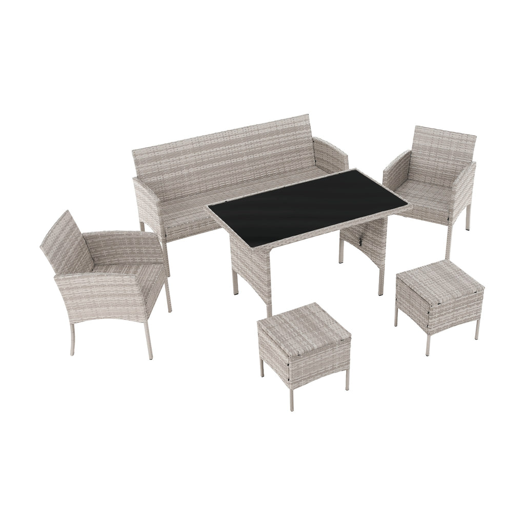 Set mobilier grădină Lalen, vedere din alt unghi, imaginea 6