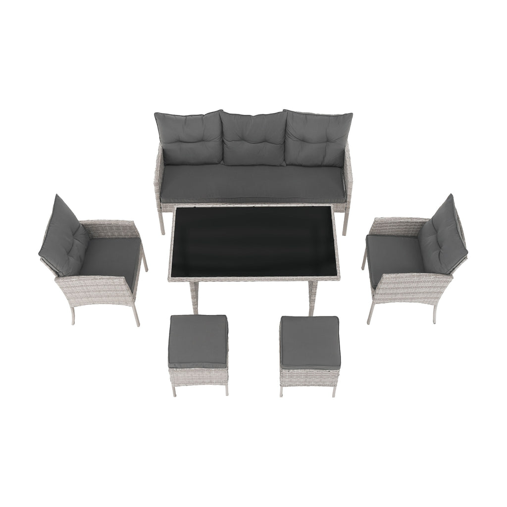 Set mobilier grădină Lalen, vedere din alt unghi, imaginea 7