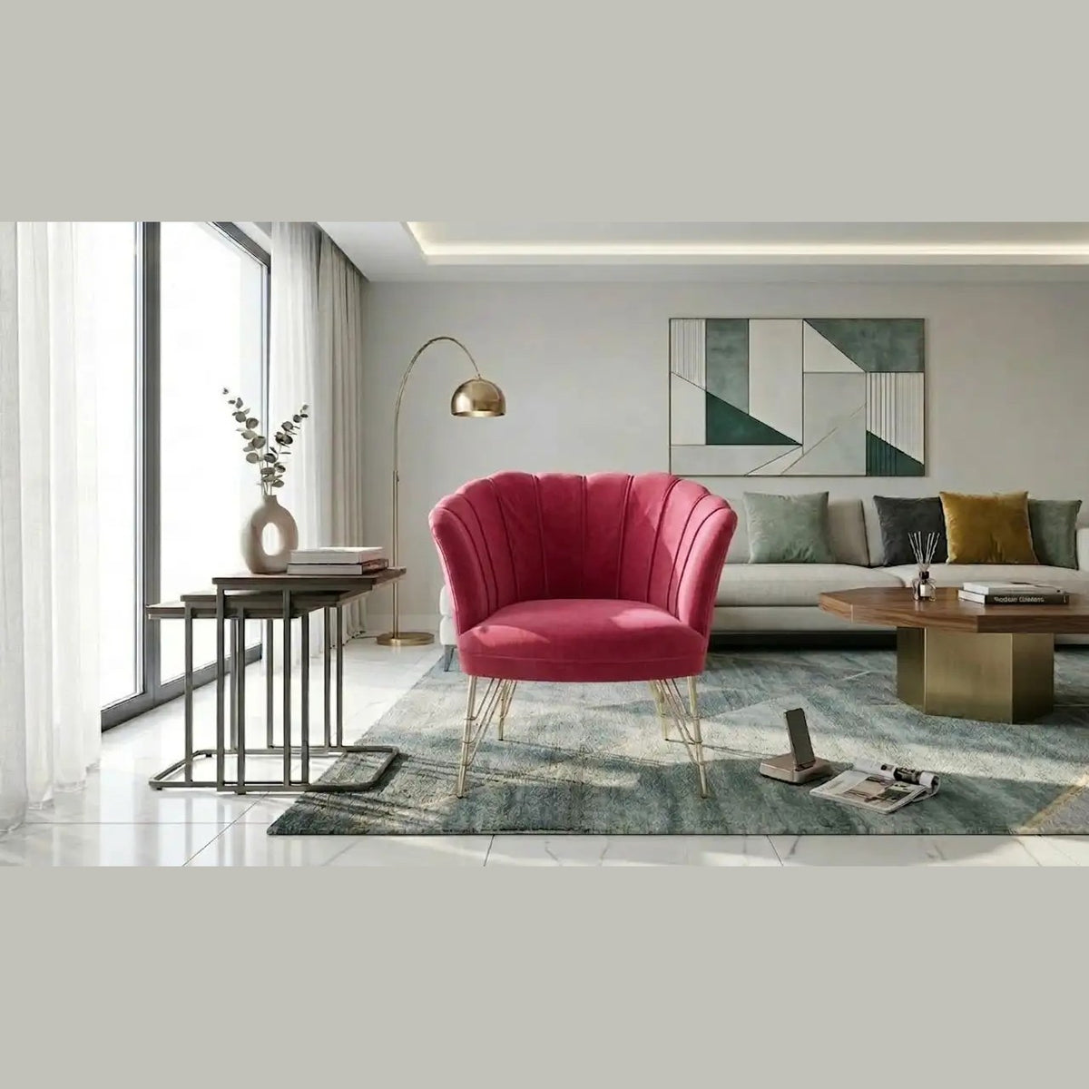 Set mobilier grădină Lara, vedere din față