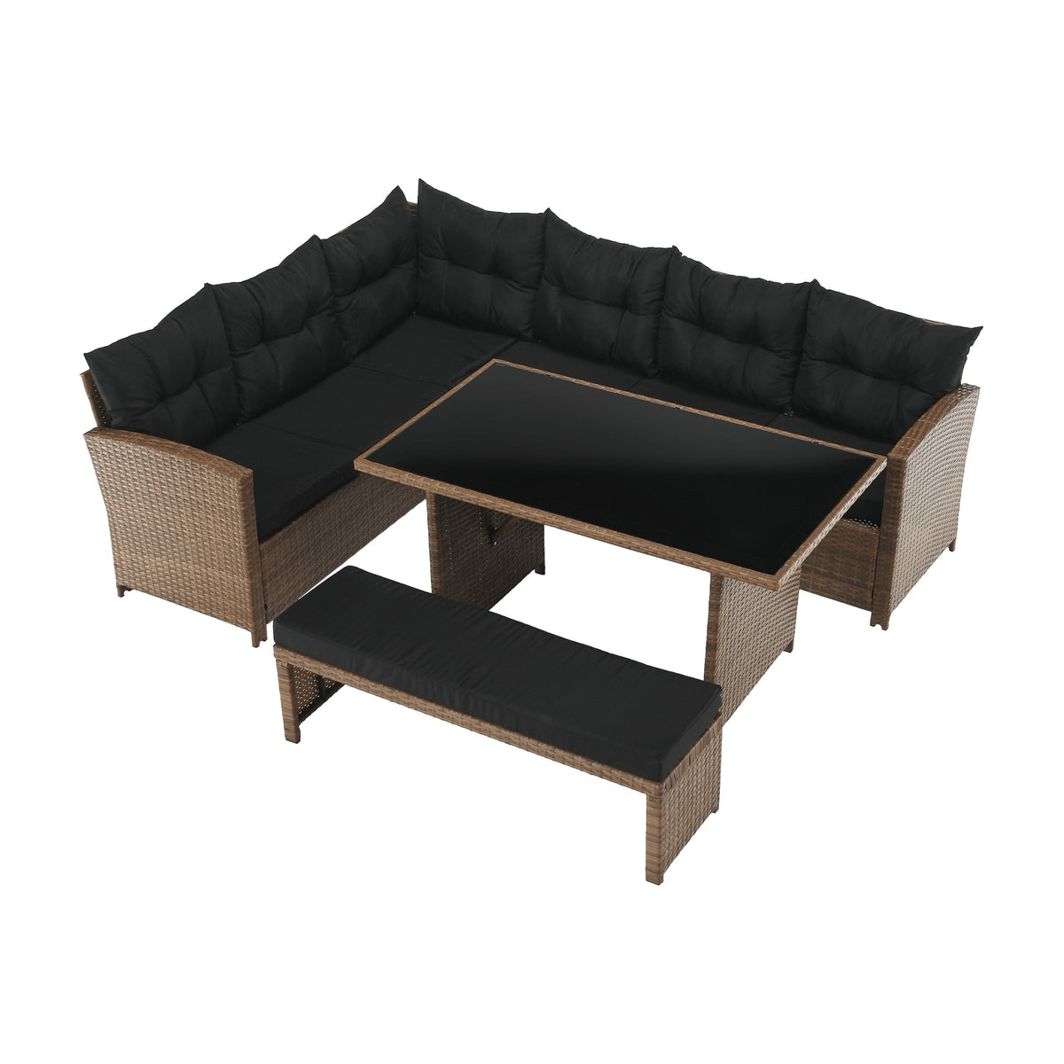 Set mobilier grădină Madul, vedere din alt unghi