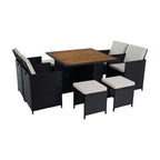 Set mobilier grădină Melford, vedere din alt unghi, imaginea 3