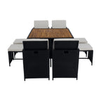 Set mobilier grădină Melford, vedere din alt unghi, imaginea 9