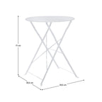 Set mobilier grădină Obax – schiță cu dimensiuni, imaginea 2