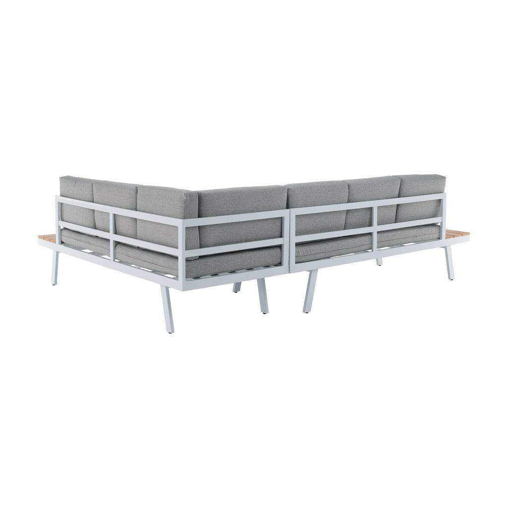 Set mobilier grădină Pelor, vedere din spate
