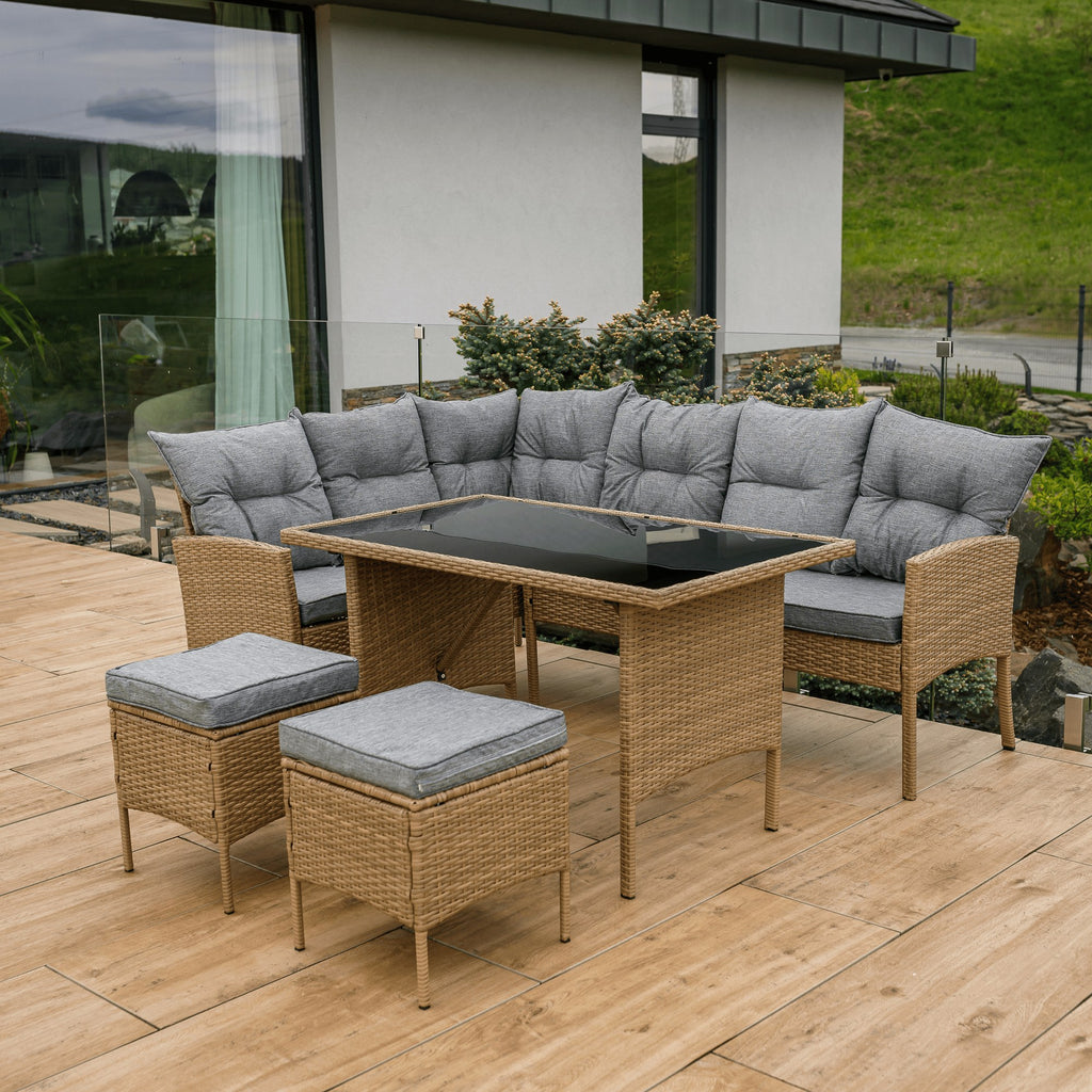 Set mobilier grădină Randi în grădină și pe terasă, imaginea 3