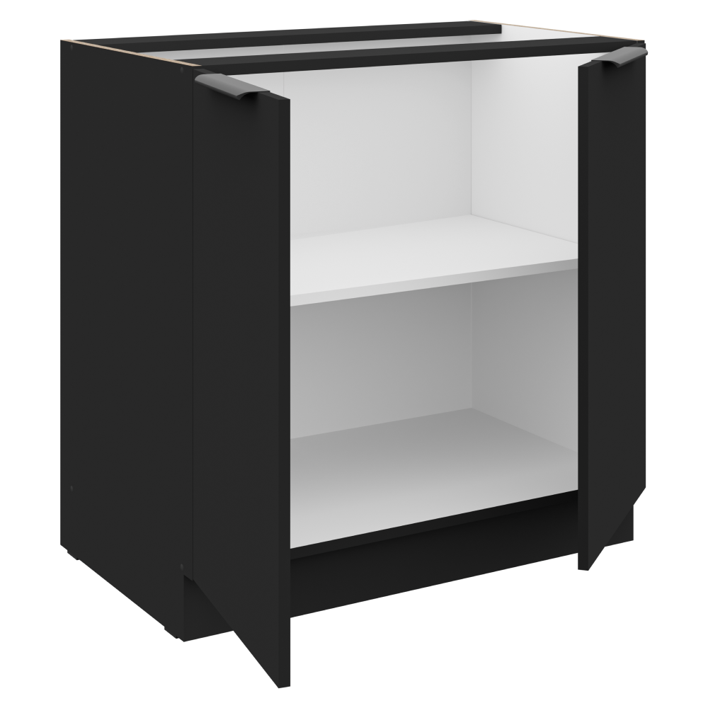 Dulap bucatarie modular SIBER 80 D 2F BB, vedere 4