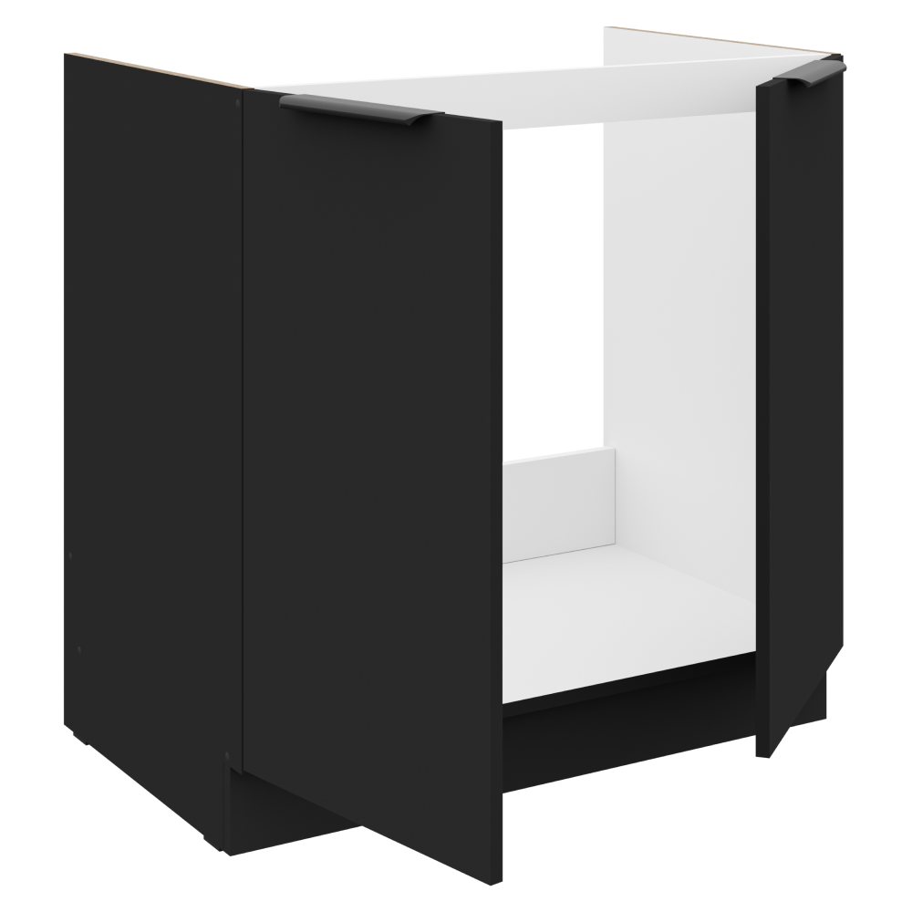 Dulap bucatarie modular SIBER 80 ZL 2F BB, vedere 4