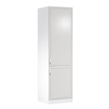Dulap pentru frigider incorporat D60ZL SICILIA, model dreapta, alb/pin Andersen