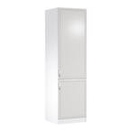 Dulap pentru frigider incorporat D60ZL SICILIA, model dreapta, alb/pin Andersen