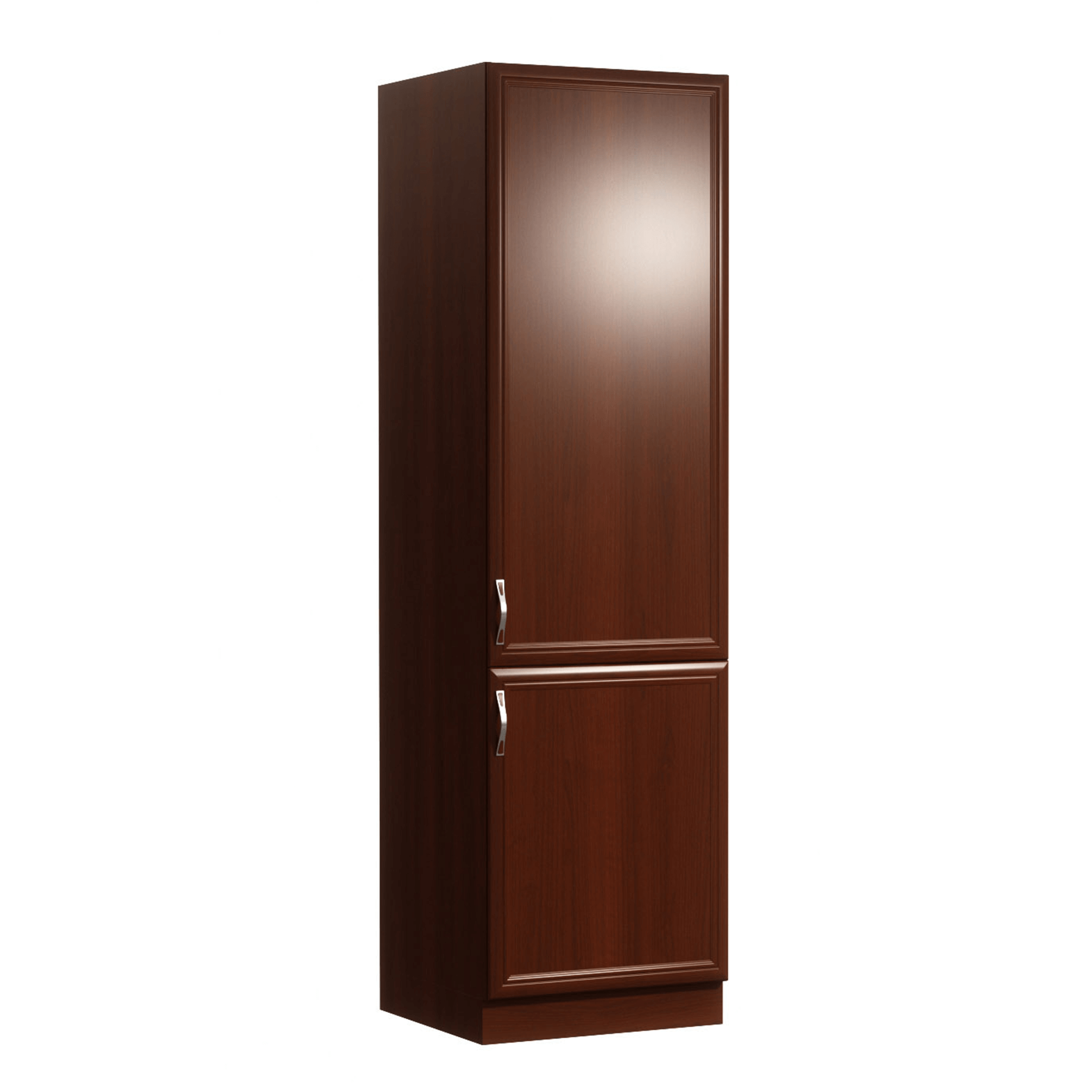 Dulap D60ZL pentru frigider incorporat SICILIA, model dreapta, nuc Milano