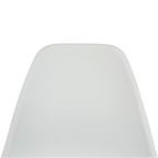 Scaun SINTIA, alb / natural