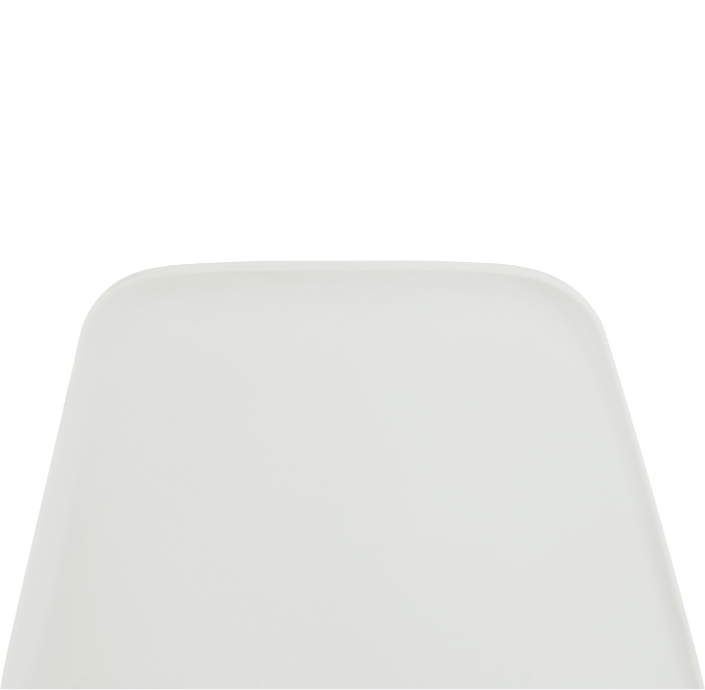 Scaun SINTIA, alb / natural