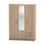 Dulap cu 3-usi BETTY 7 BE07-001-00, stejar sonoma