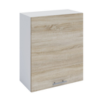 Dulap superior FABIANA W - 60, stejar sonoma/alb, stanga