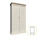 Dulap ROYAL S2D, pin nordic/stejar salbatic