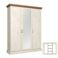 Dulap ROYAL S3D, pin nordic/stejar salbatic
