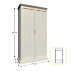 Dulap ROYAL, pin / stejar