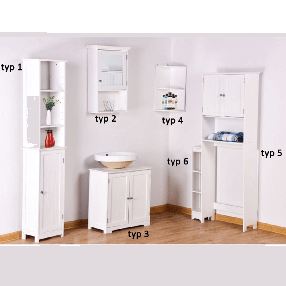 Mobilier baie ATENE, alb