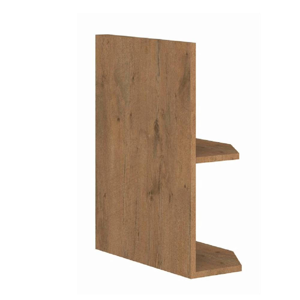 Cabinet inferior cu rafturi VEGA 30 D ZAK BB, stejar Lancelot