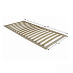 Somieră Flex 3 Zonata – schiță cu dimensiuni