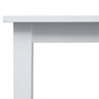 Set dining SOMIN, alb / gri bej