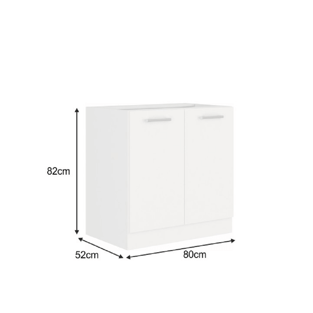 Dulap bucatarie modular SPLIT 80 D 2F BB, vedere 3