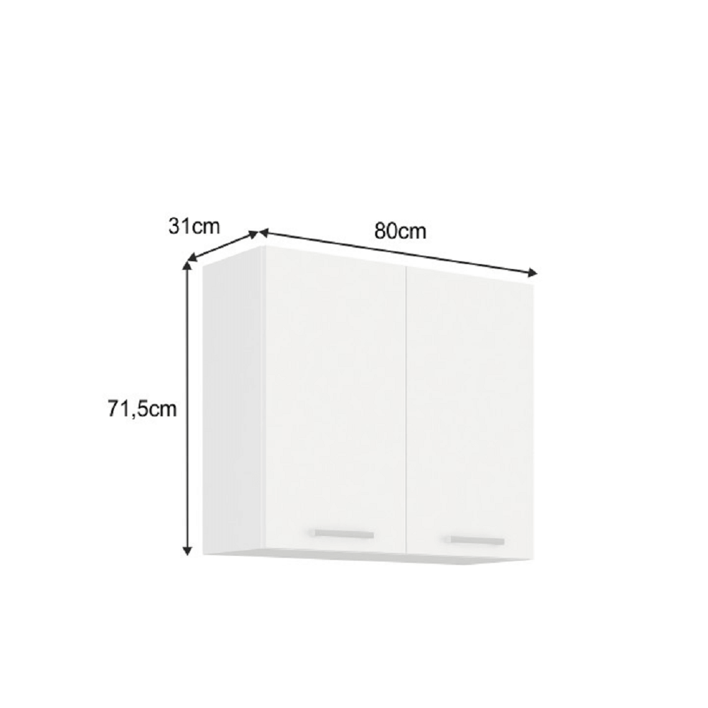 Dulap bucatarie modular SPLIT 80 G-72 2F, vedere 3