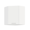Dulap superior de colt SPLIT 58x58 GN-72 1F, alb