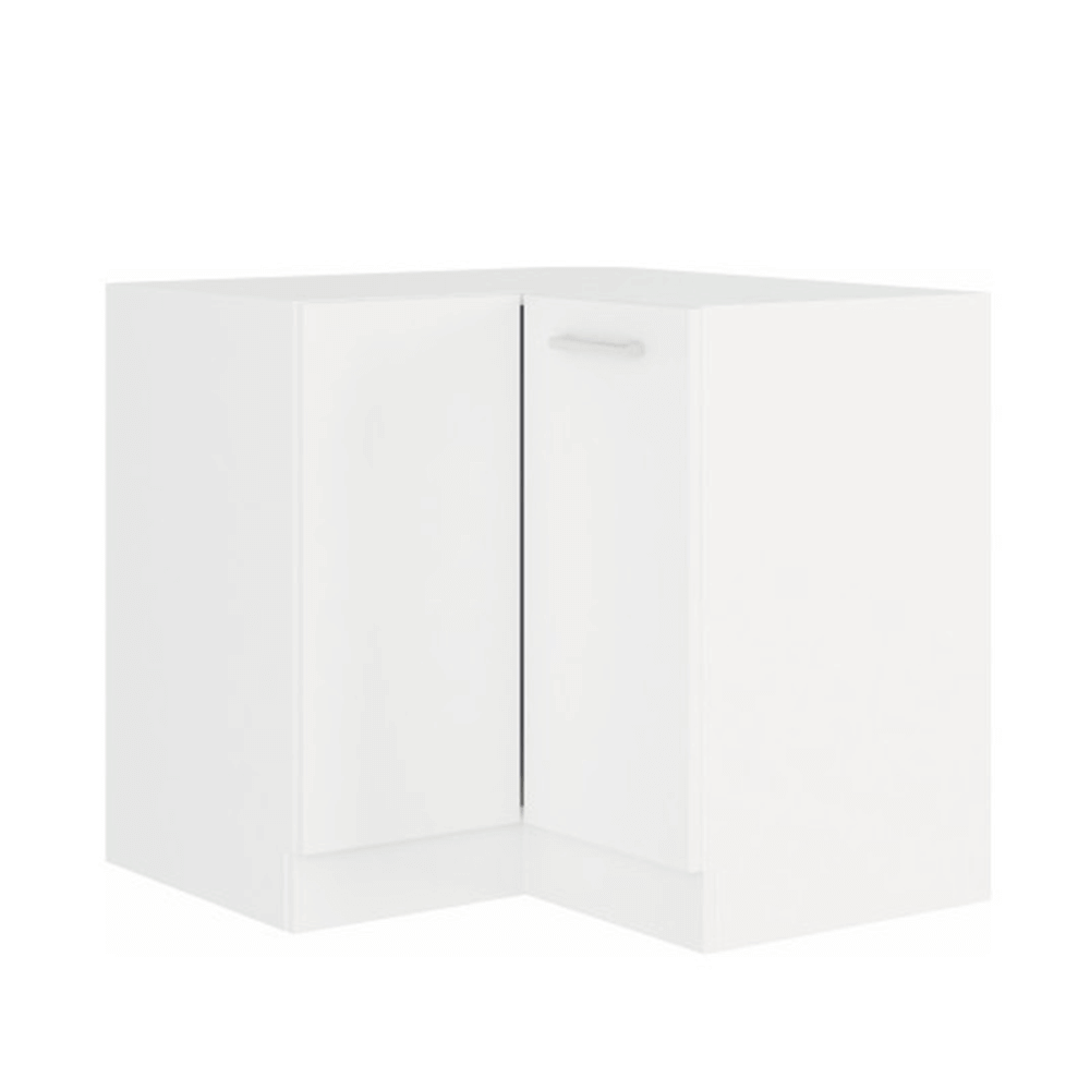 Dulap inferior de colt SPLIT 89x89 DN 1F BB, alb