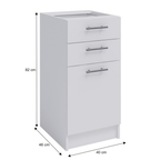 Dulap bucatarie modular FABIANA S-40SZ2, vedere 3
