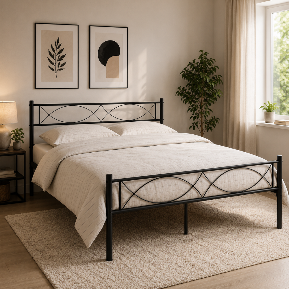 Pat STELVIA, negru