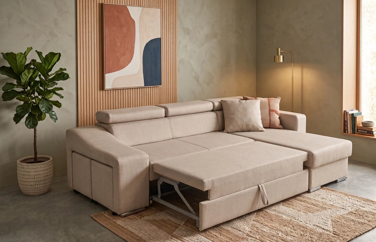 Coltar, extensibil cu 2 tabureti inclusi, Stella – Maxinova (imaginea 3)