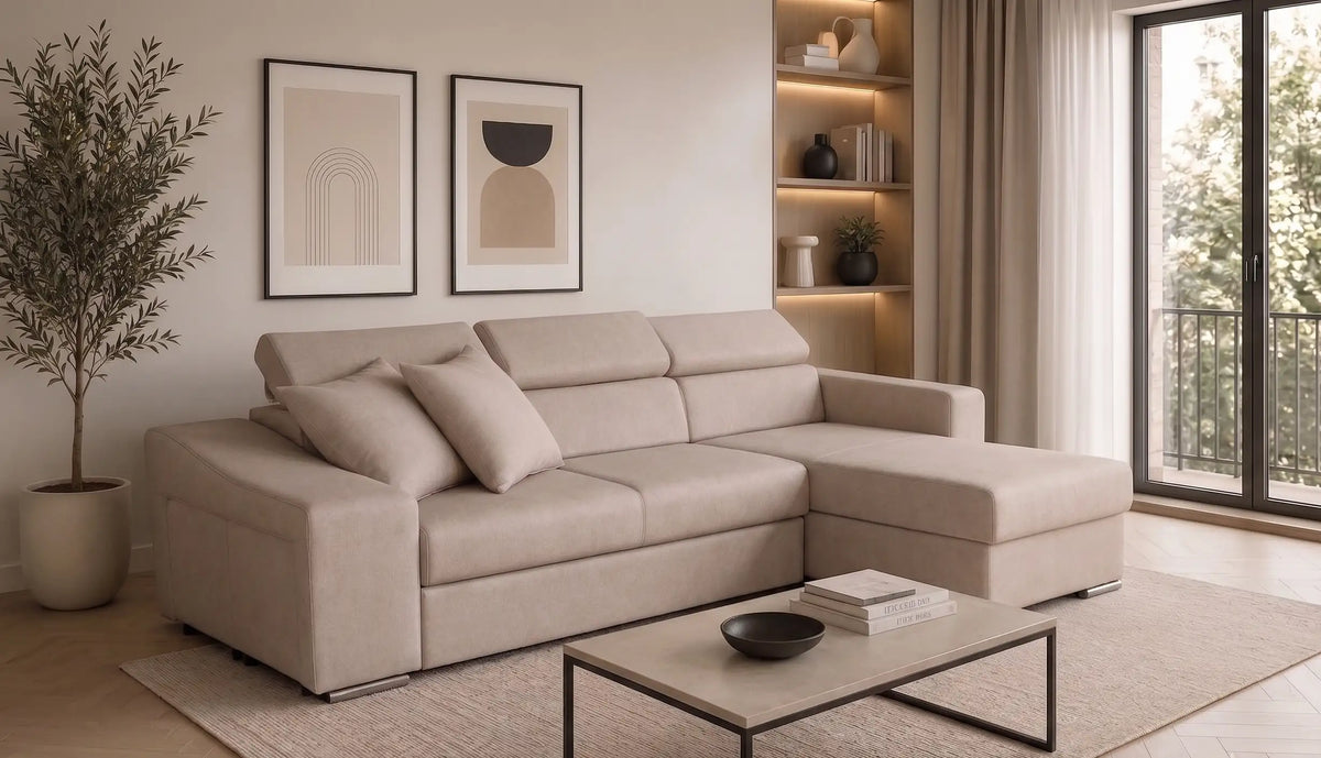 Coltar, extensibil cu 2 tabureti inclusi, Stella – Maxinova (imaginea 1)
