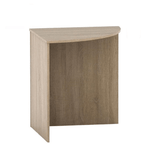 Masa de colt rotunda TEMPO ASISTENT NEW 024, stejar sonoma