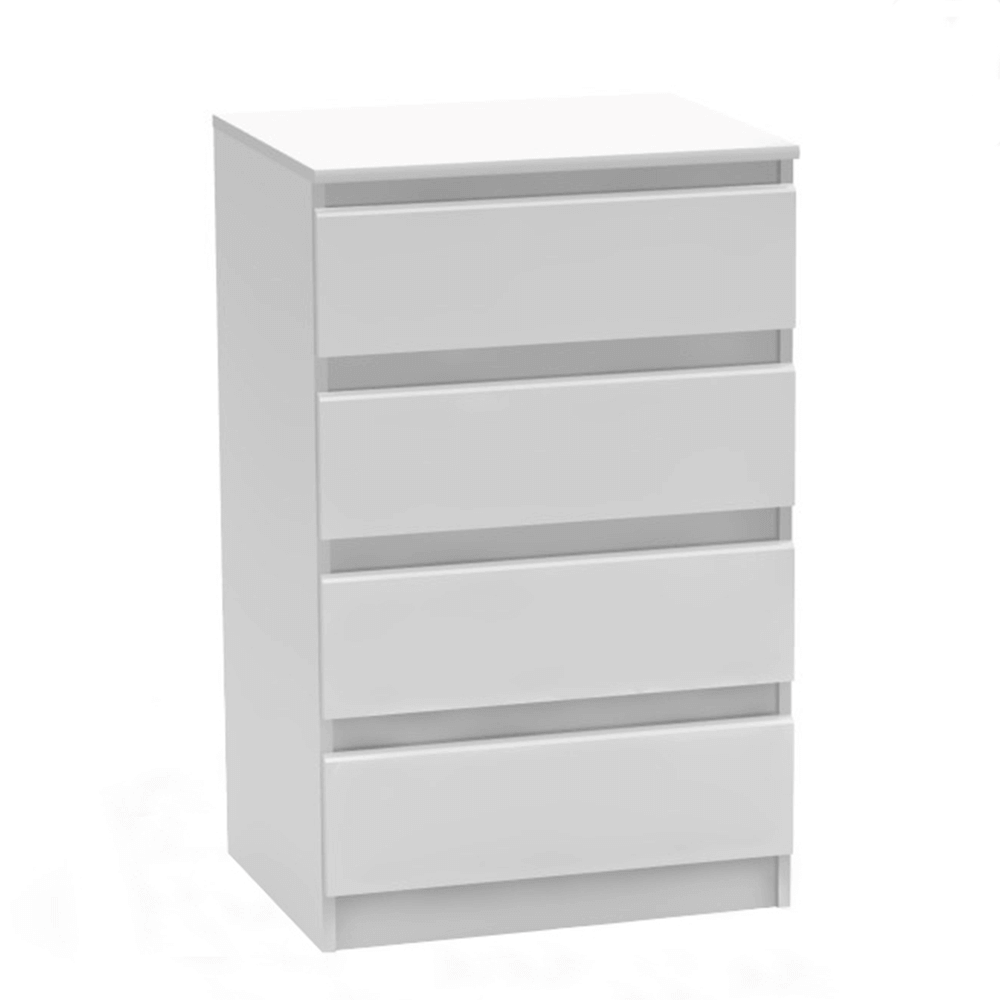 Comoda cu 4 sertare HANY NEW 014, alba