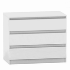 Comoda cu 3 sertare HANY NEW 003, alba