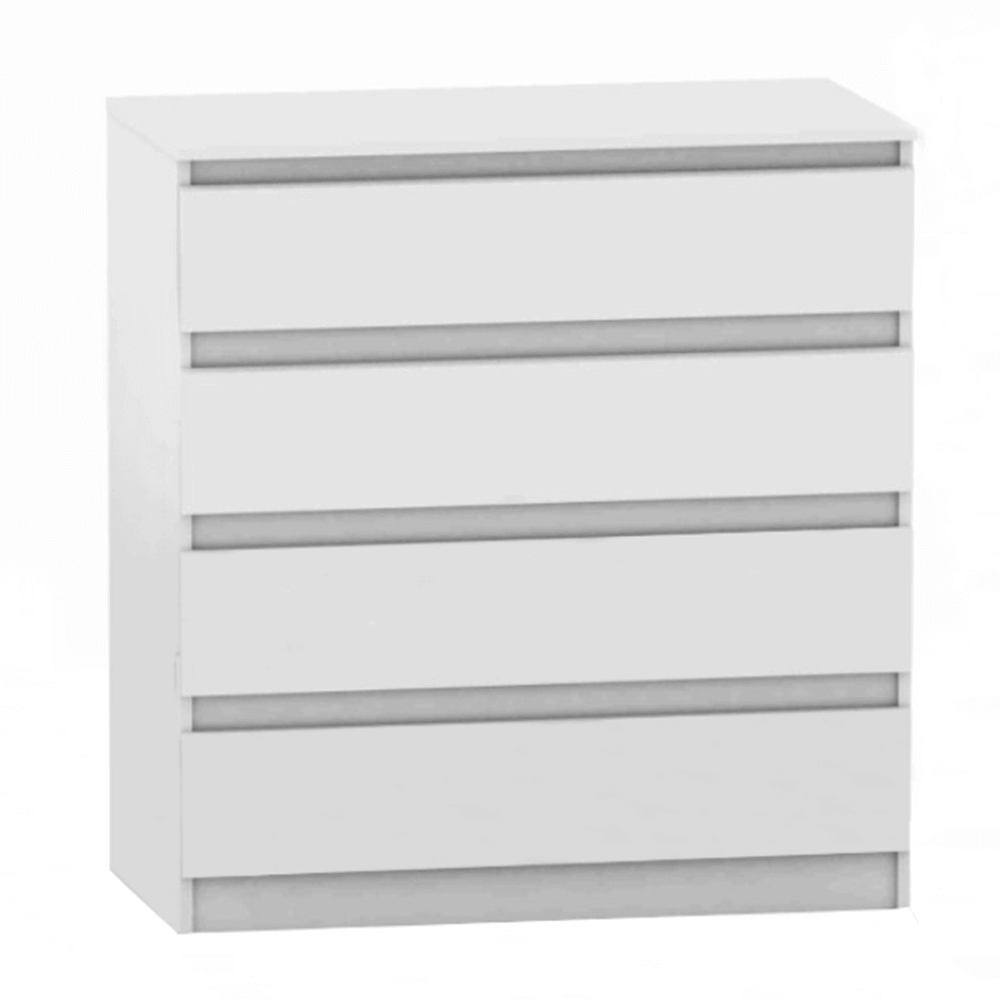 Comoda cu 4 sertare HANY NEW 004, alba