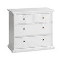 Comoda PAL infoliat/MDF lacuit PARIS 76716, alb