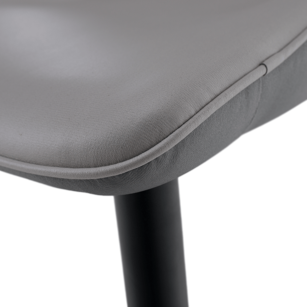 Scaun TABITA, gri deschis / gri inchis / negru
