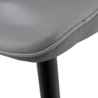 Scaun TABITA, gri deschis / gri inchis / negru