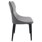 Scaun TABITA, gri deschis / gri inchis / negru