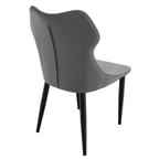 Scaun TABITA, gri deschis / gri inchis / negru
