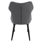 Scaun TABITA, gri deschis / gri inchis / negru