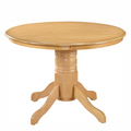 Masa de sufragerie TABLOS, rotunda, stejar deschis, diametru 106 cm