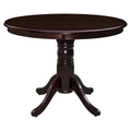 Masa de sufragerie TABLOS NEW, rotunda, castanie, diametru 106 cm