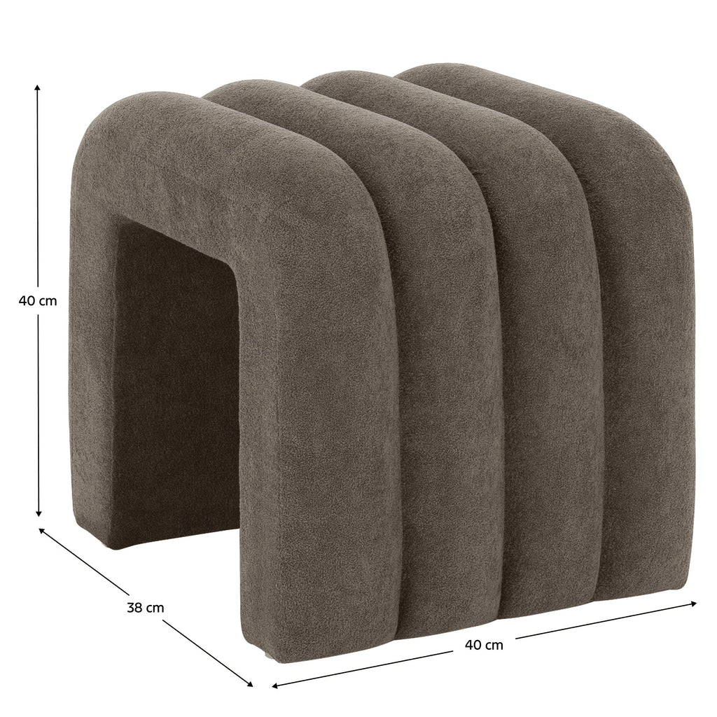Taburet Sundo – schiță cu dimensiuni