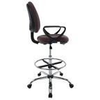 Scaun de lucru TAMBER, maro / negru
